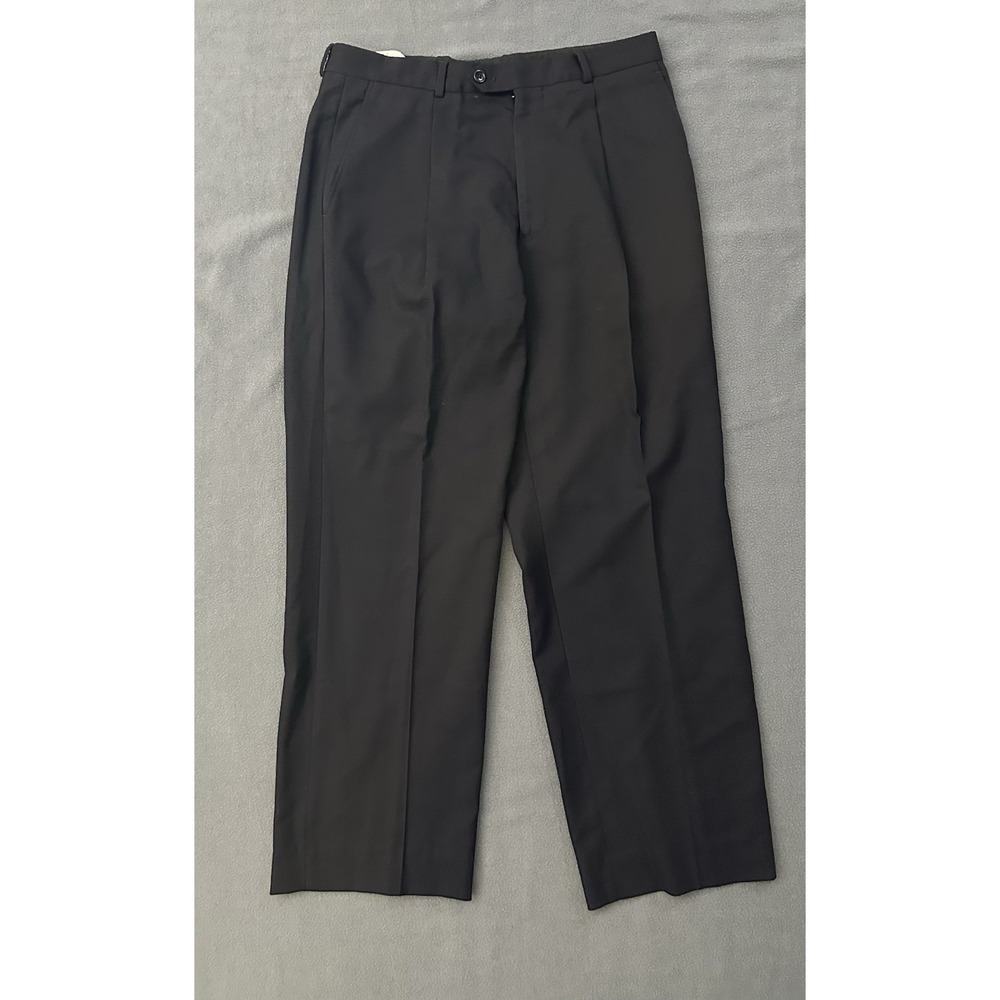 Armani Collezioni Black 2 Piece Suit 38 Wool Made in Italy - Picture 11 of 16